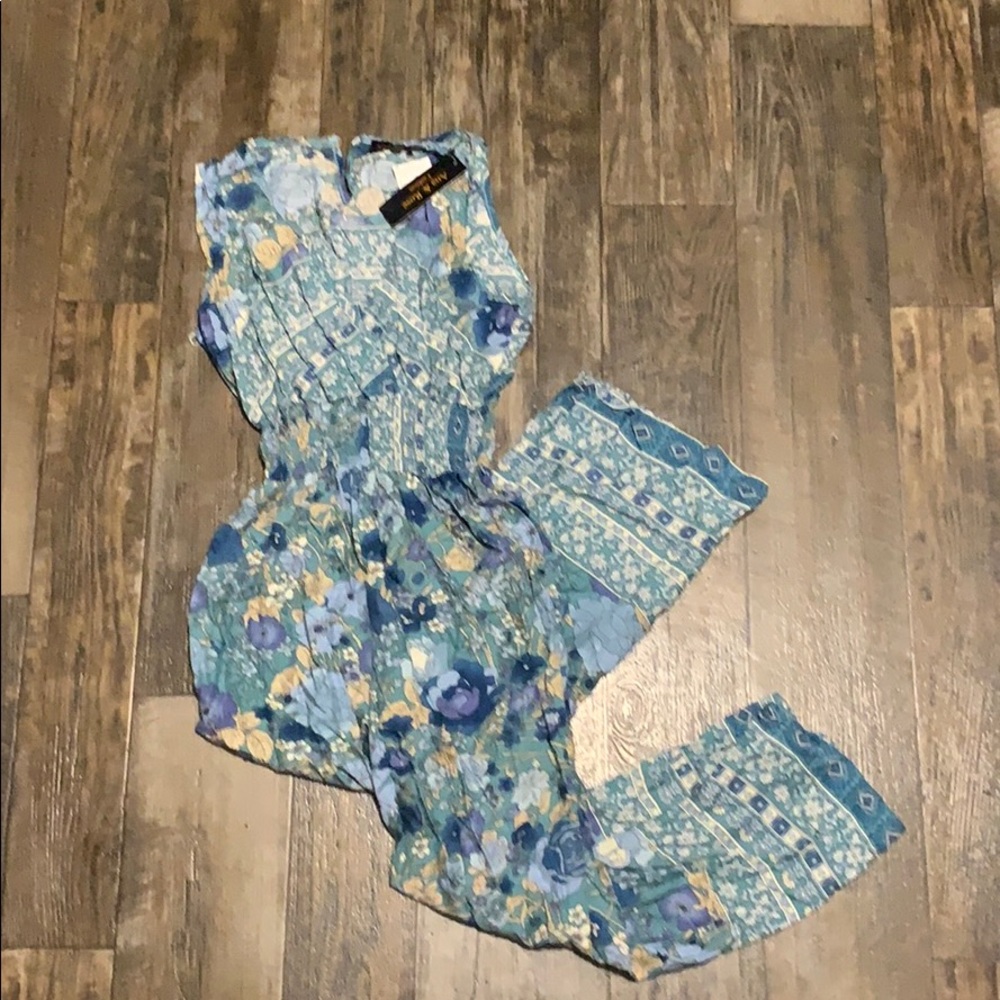 Floral print jumpsuit